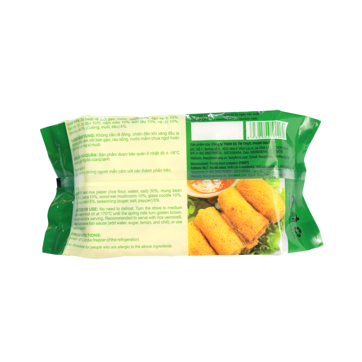Chả giò rế chay